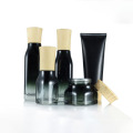 120ml cosmetic square glass lotion bottle set